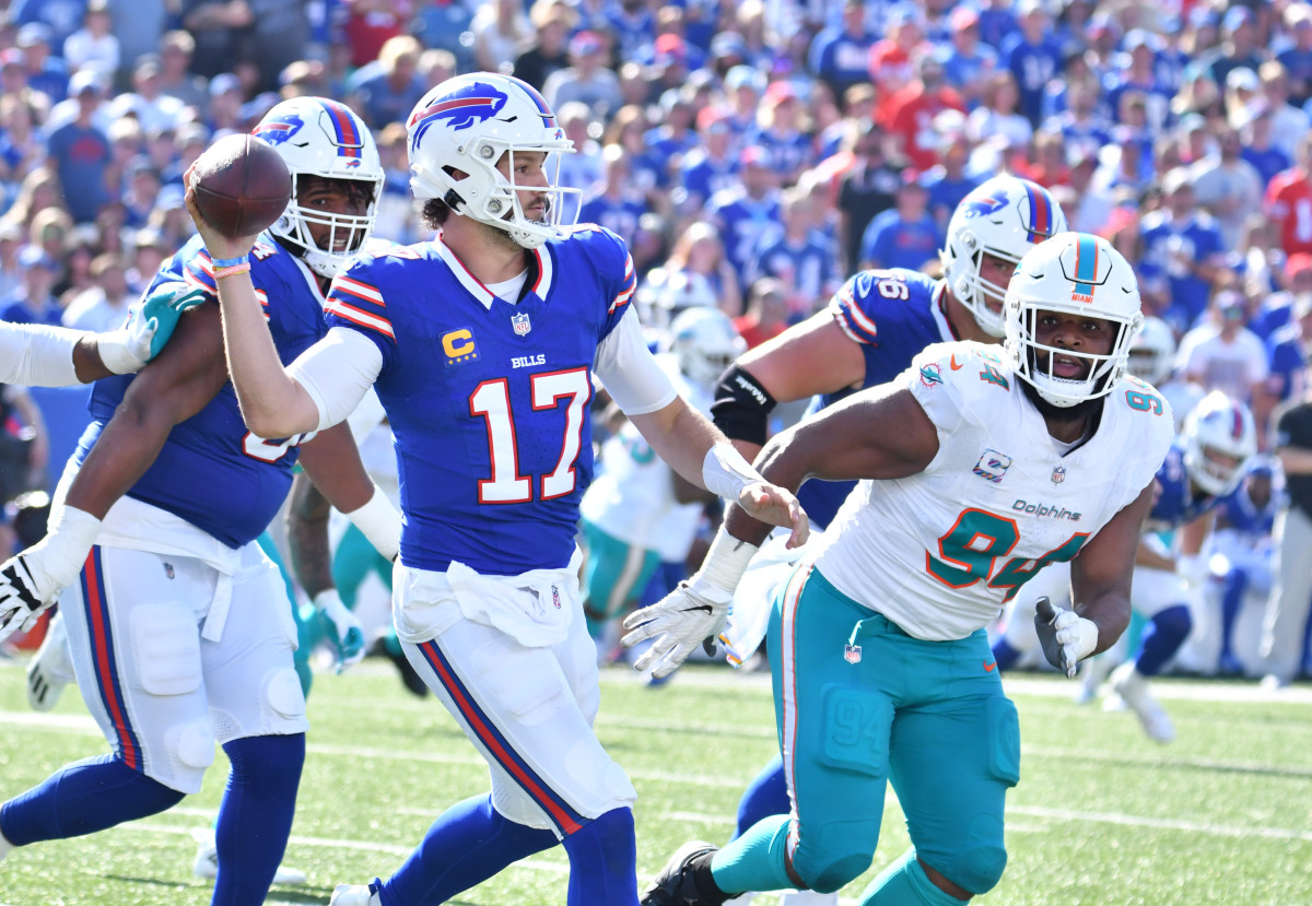 JOSH ALLEN DOLPHINS 65